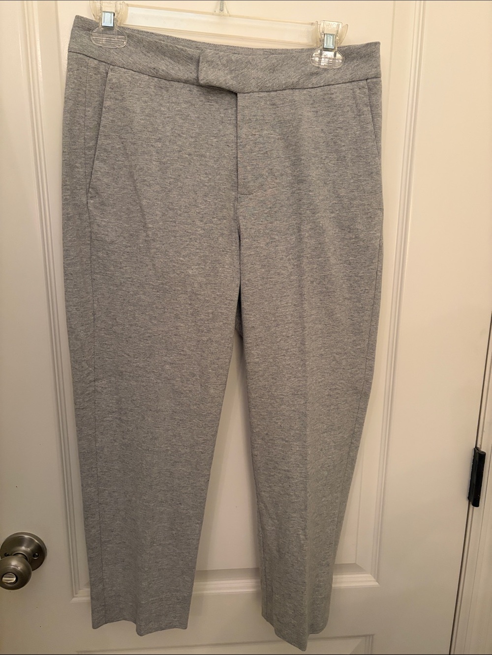 James Perse Light Gray Knit Chinos